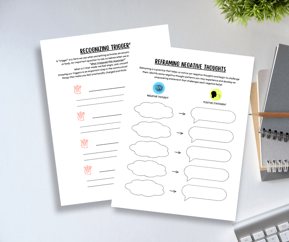 Social Emotional Learning workbook for youth and adolescents printable PDF by Hippiness Is