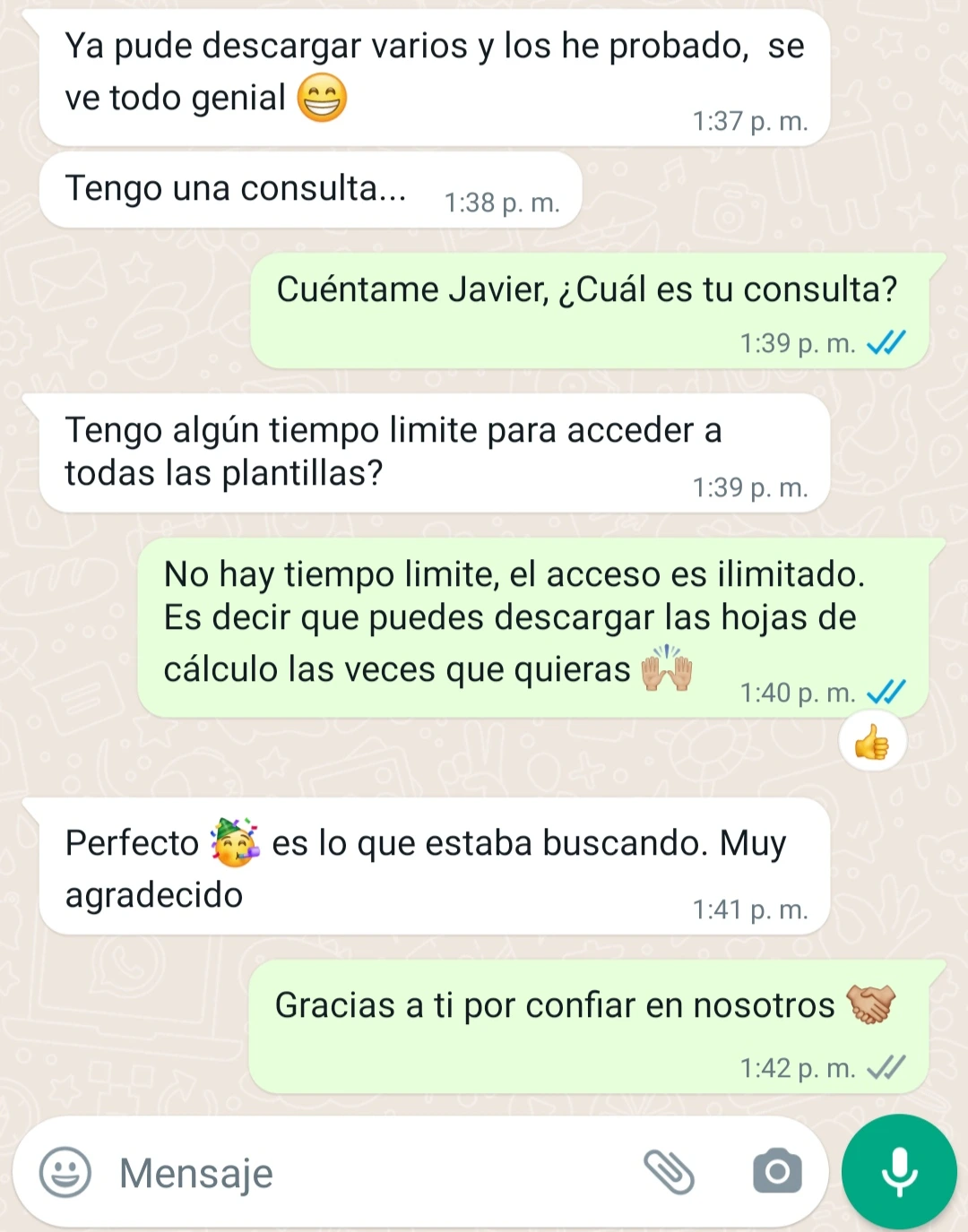 Testimonio de emprendedor Pack Contable