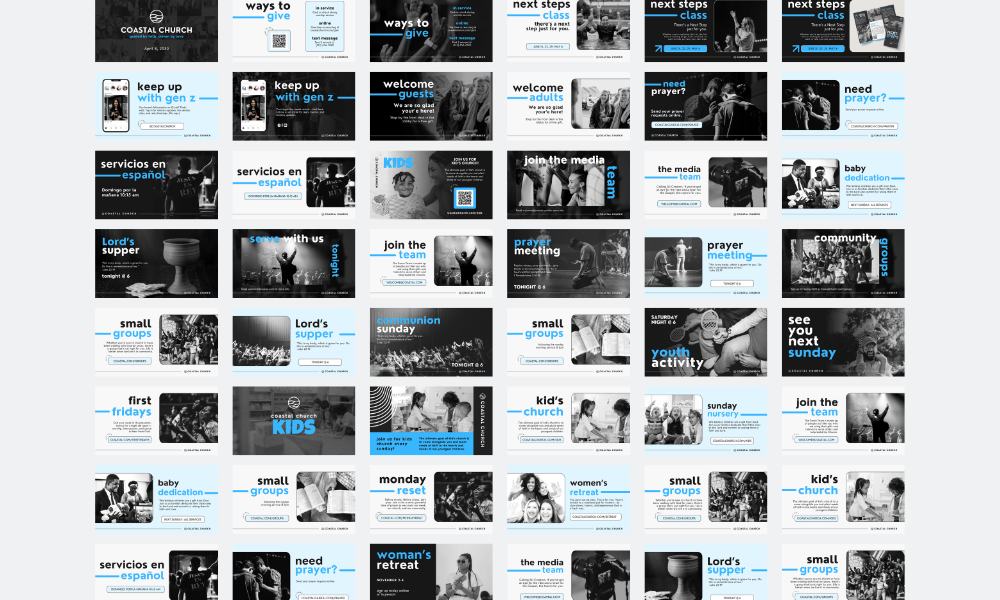 50 Church Announcement Slides