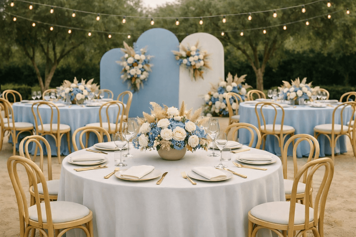 salle décorée pour evenement