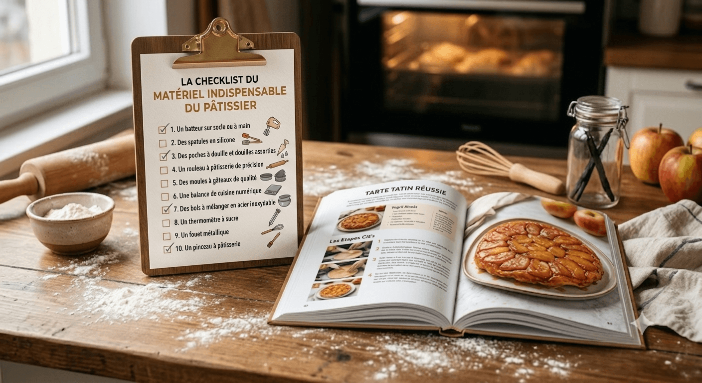 Checklist du matériel indispensable du Pâtissier Amateur