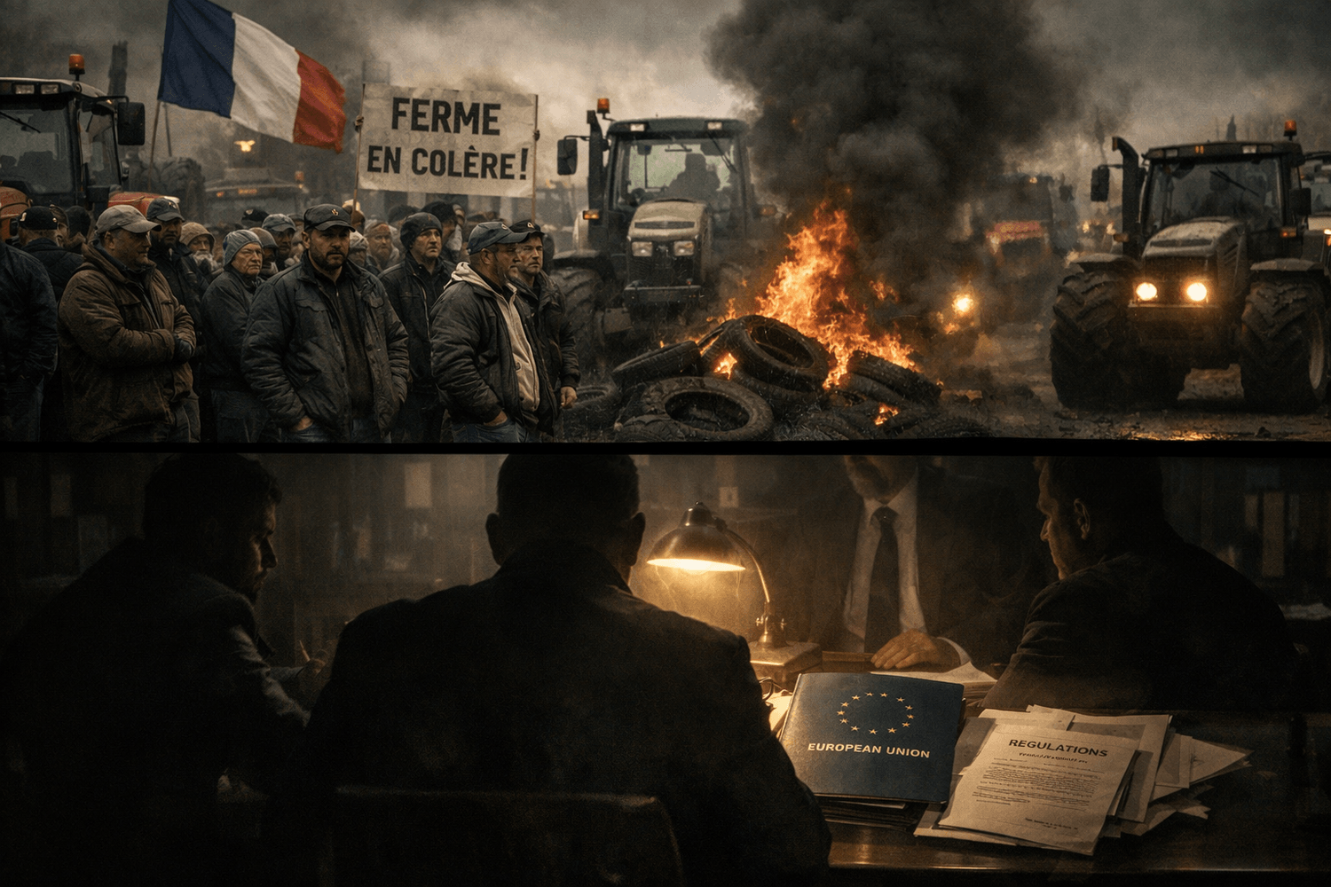 Manifestations agriculteurs