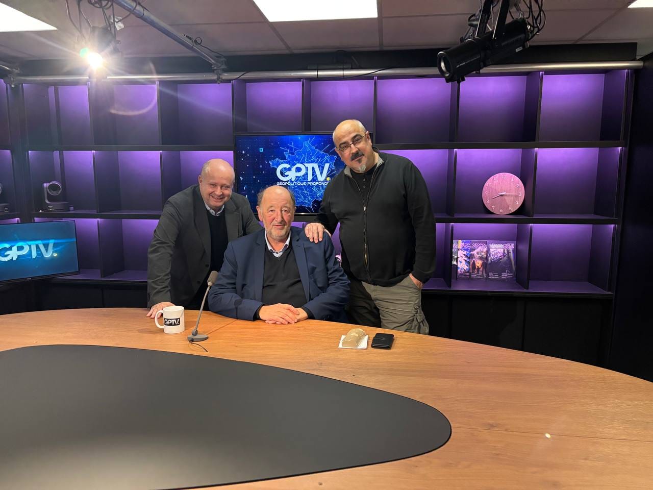 Invités sur le plateau GPTV