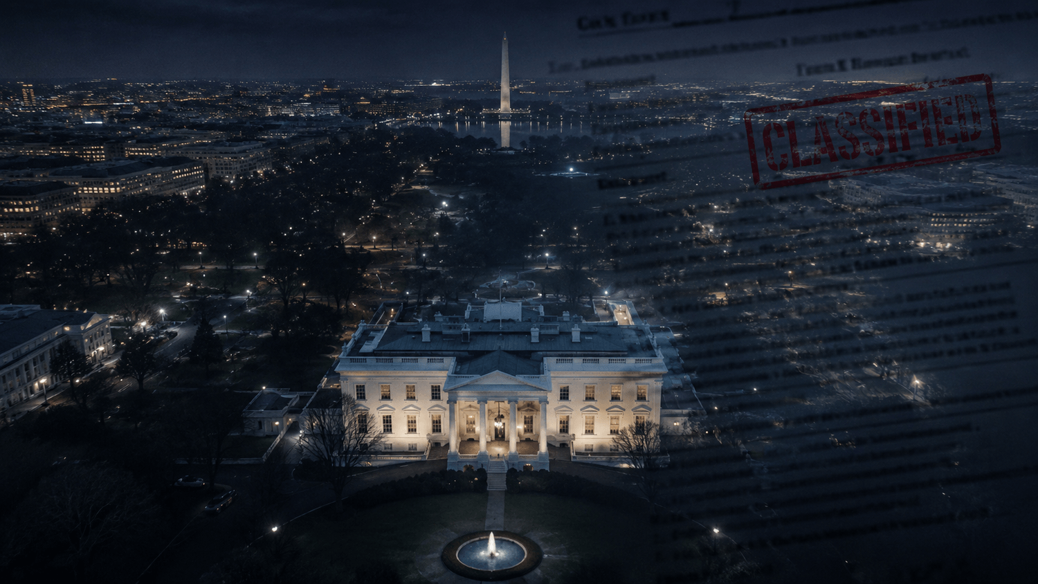 Maison-Blanche et document classifié — doctrine américaine