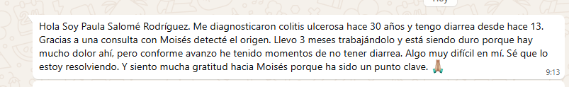 Testimonio de Paula Salomé