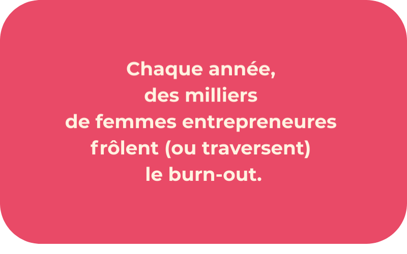 femmes entrepreneures burn-out