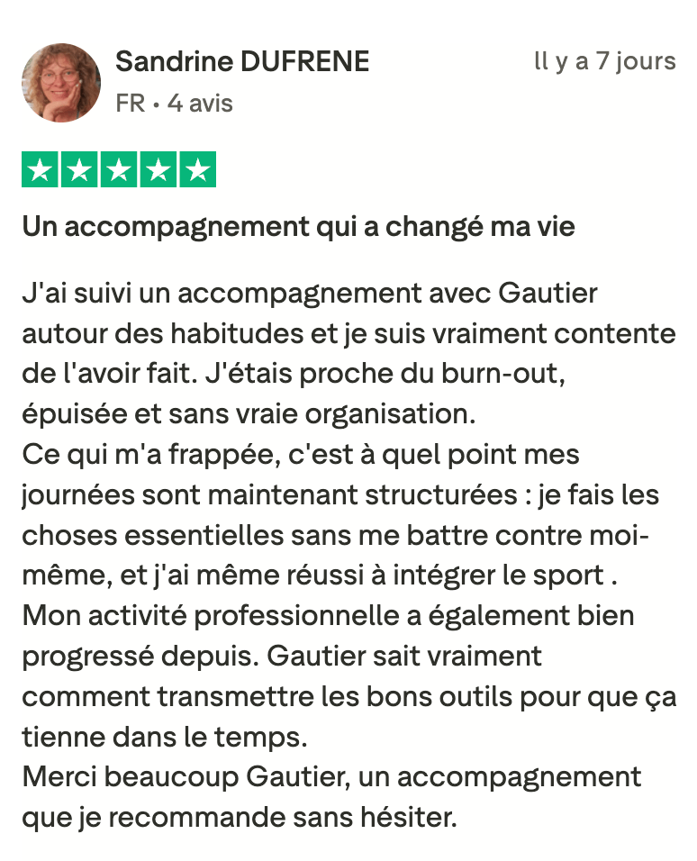 Avis 5 étoiles de Phénixia (capture d'écran)