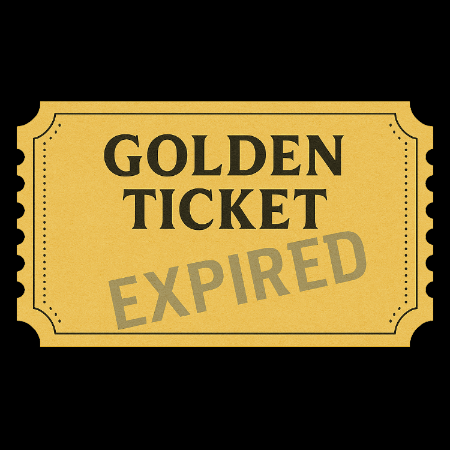 Golden Ticket Expired