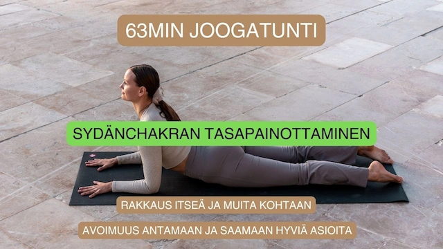 osta joogatunti sydanchakra