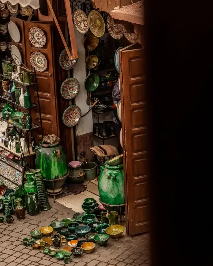 morocco-medina-plates
