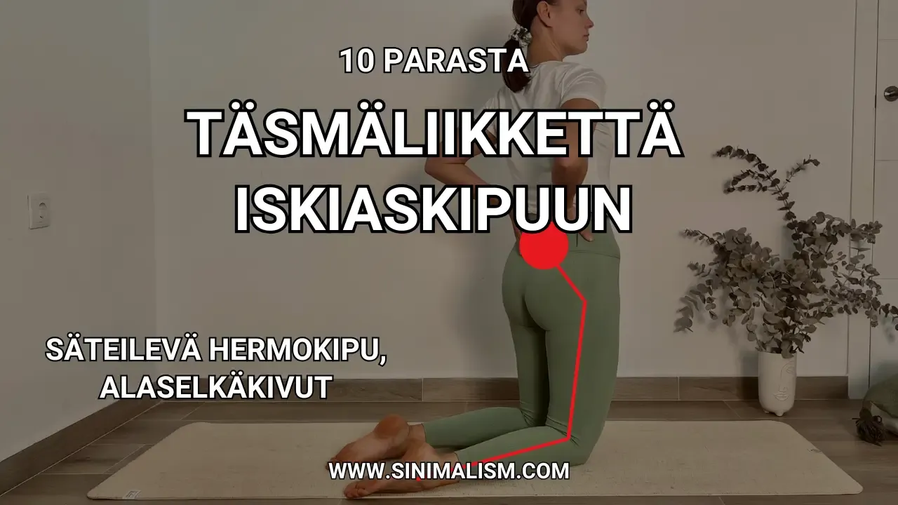 iskias hoito liikkeet
