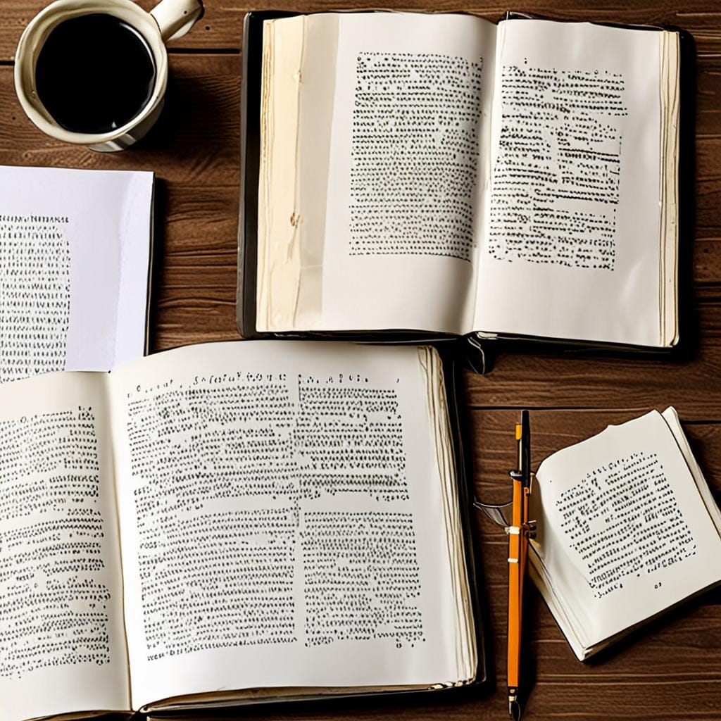 Bible study workbook journal
