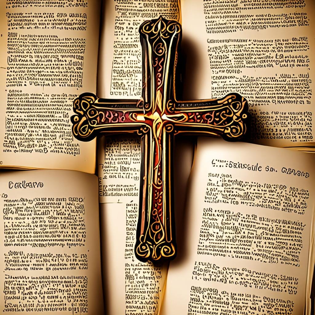 colorized Bible pages icon system