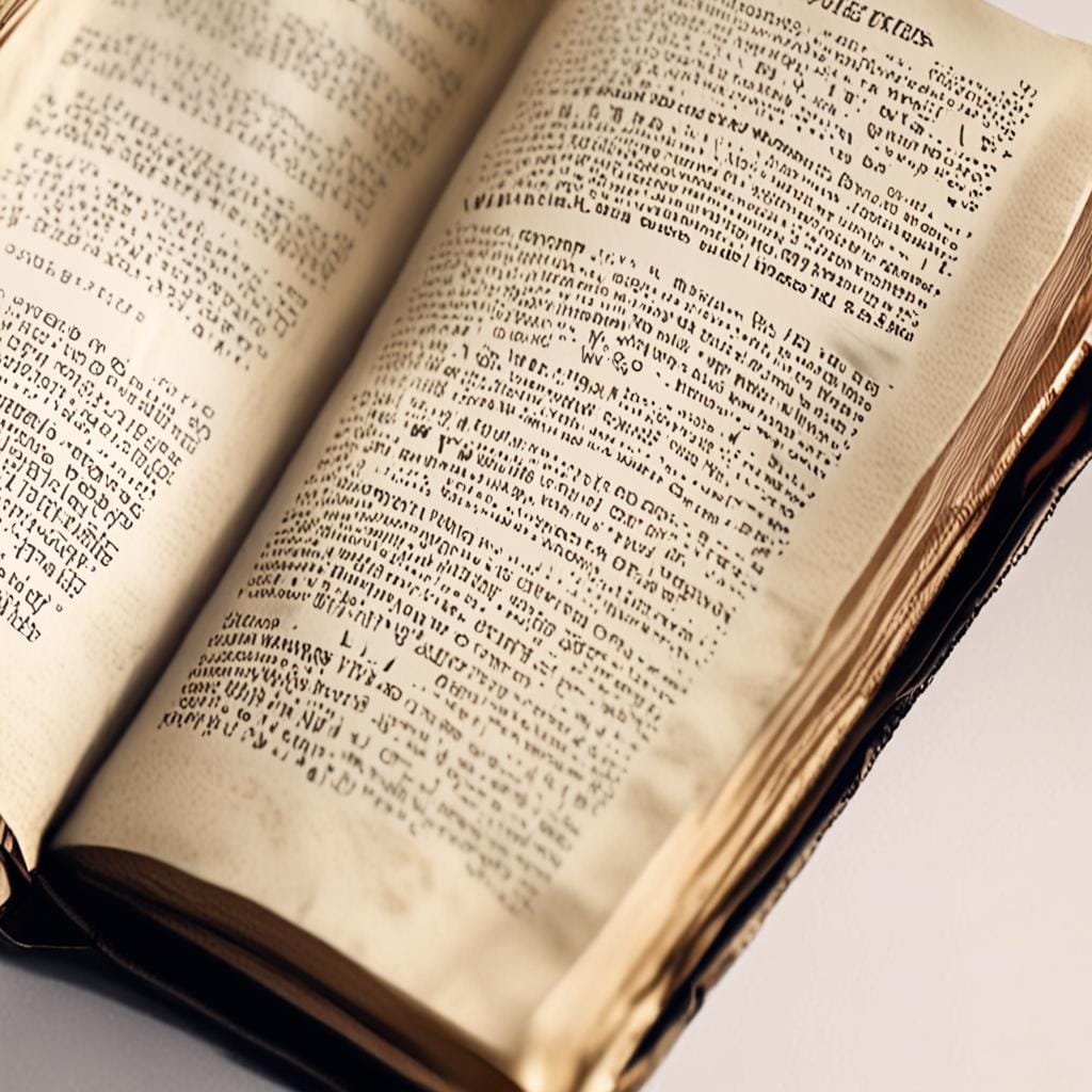 Bible book introduction guide page