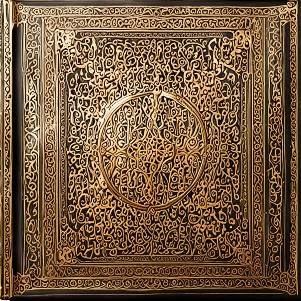 Arabic Bible cover, elegant