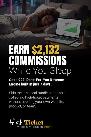 Earn $2132 commissions while you sleep
