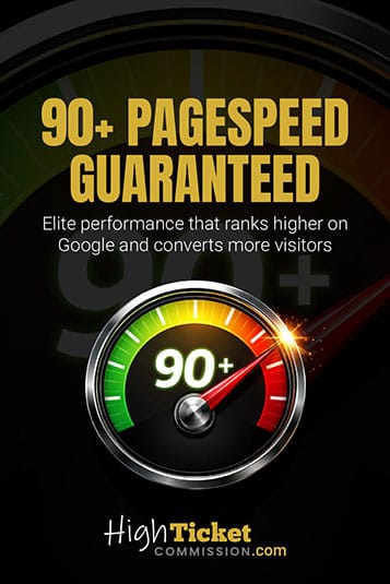 90+ Page speed guaranteed system