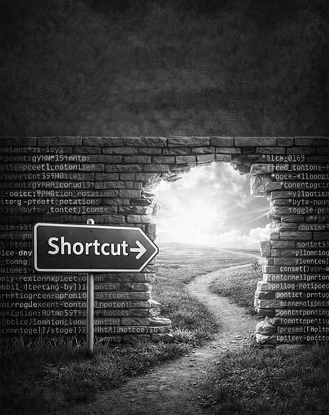 We built shortcut