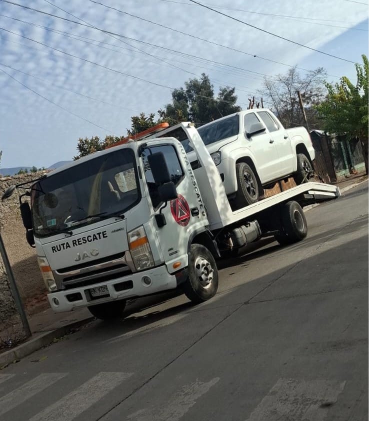 Grúa de rescate urgente Santiago