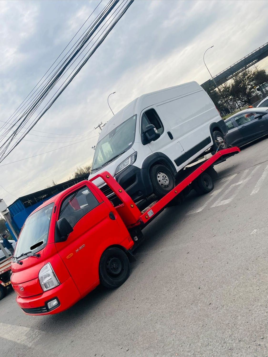Servicio de rescate en Santiago