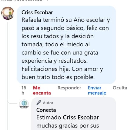 Testimonio de una familia de Colegio Virtual Conecta 7