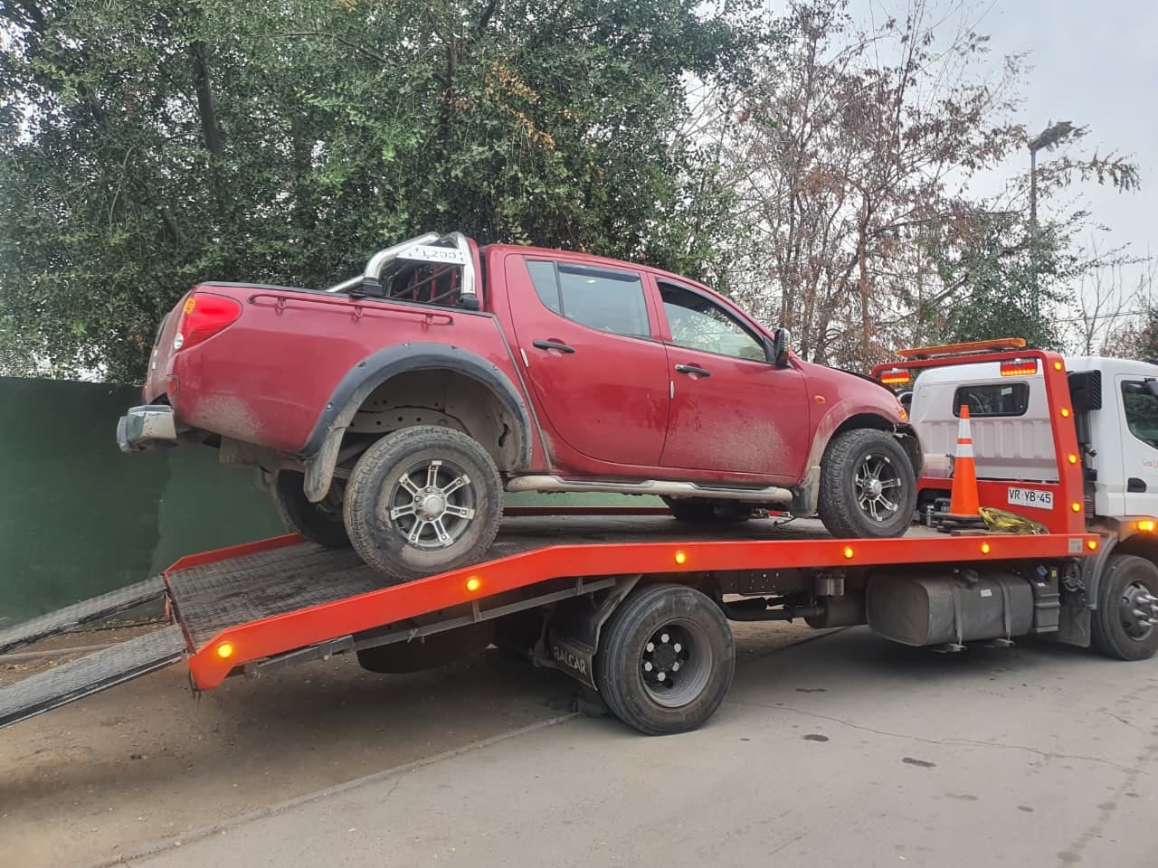 Servicio rápido de grúa