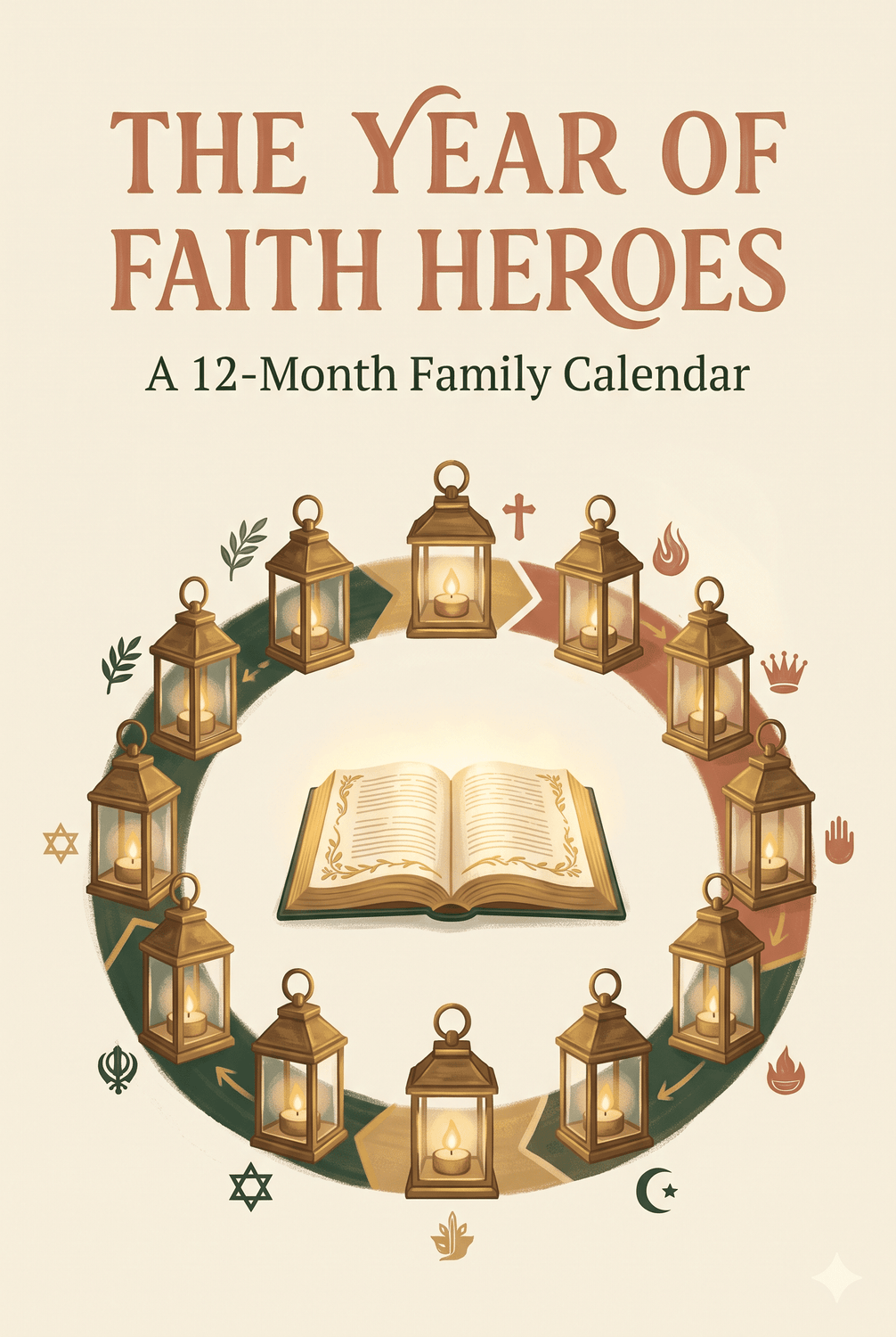 The Year of Faith Heroes — A 12-Month Family Calendar