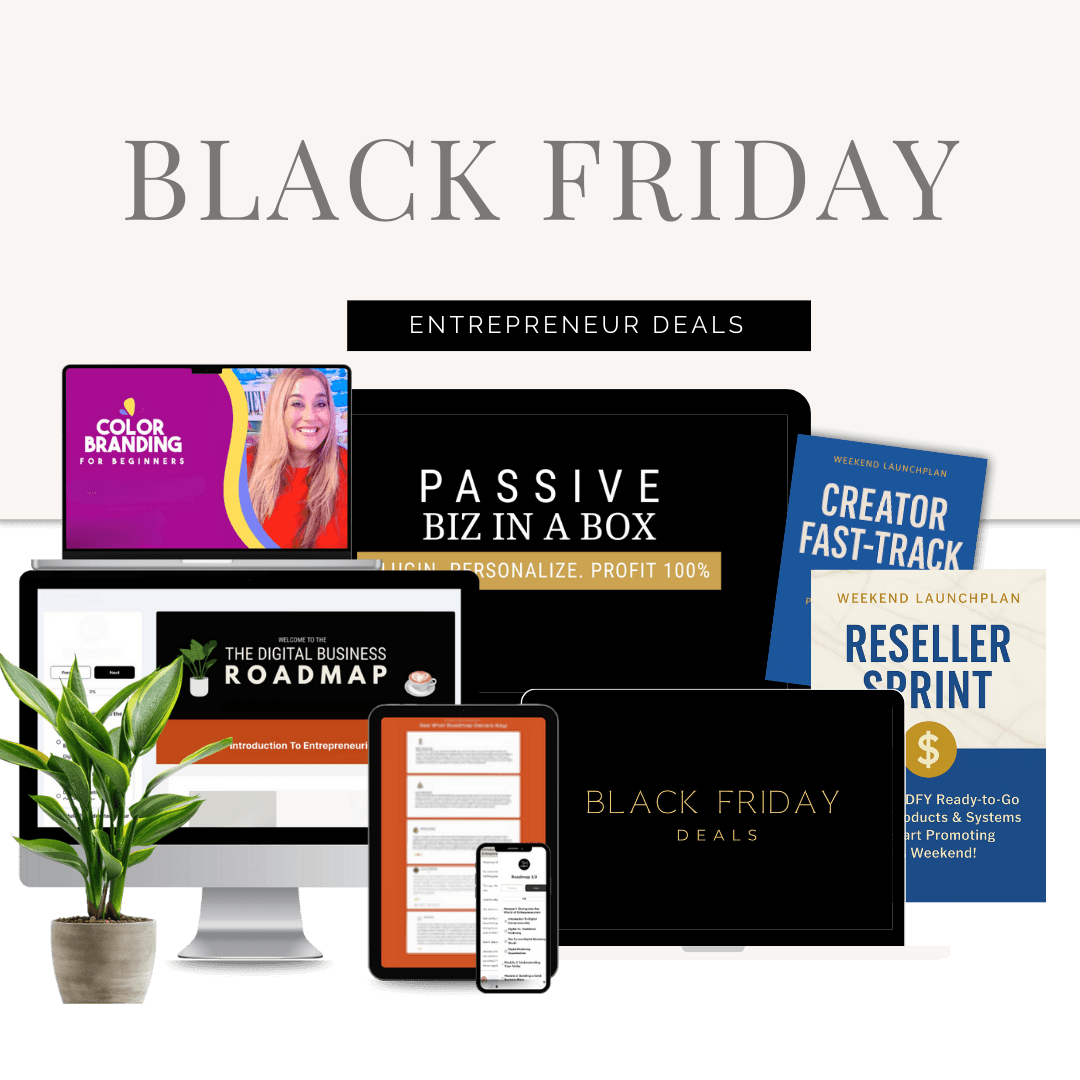 Black Friday Entrepreneur Deals