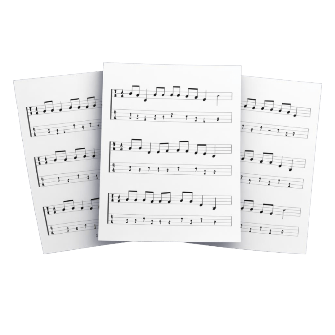 Bass Practice Log – Track Daily Technique, Riffs, and Progress