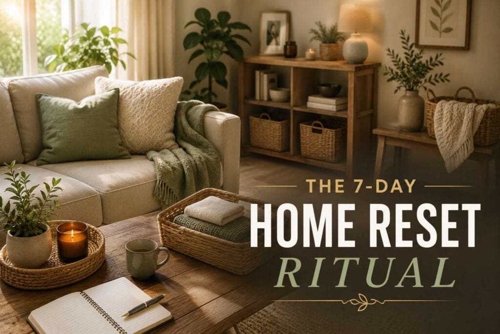 7 day home reset ritual