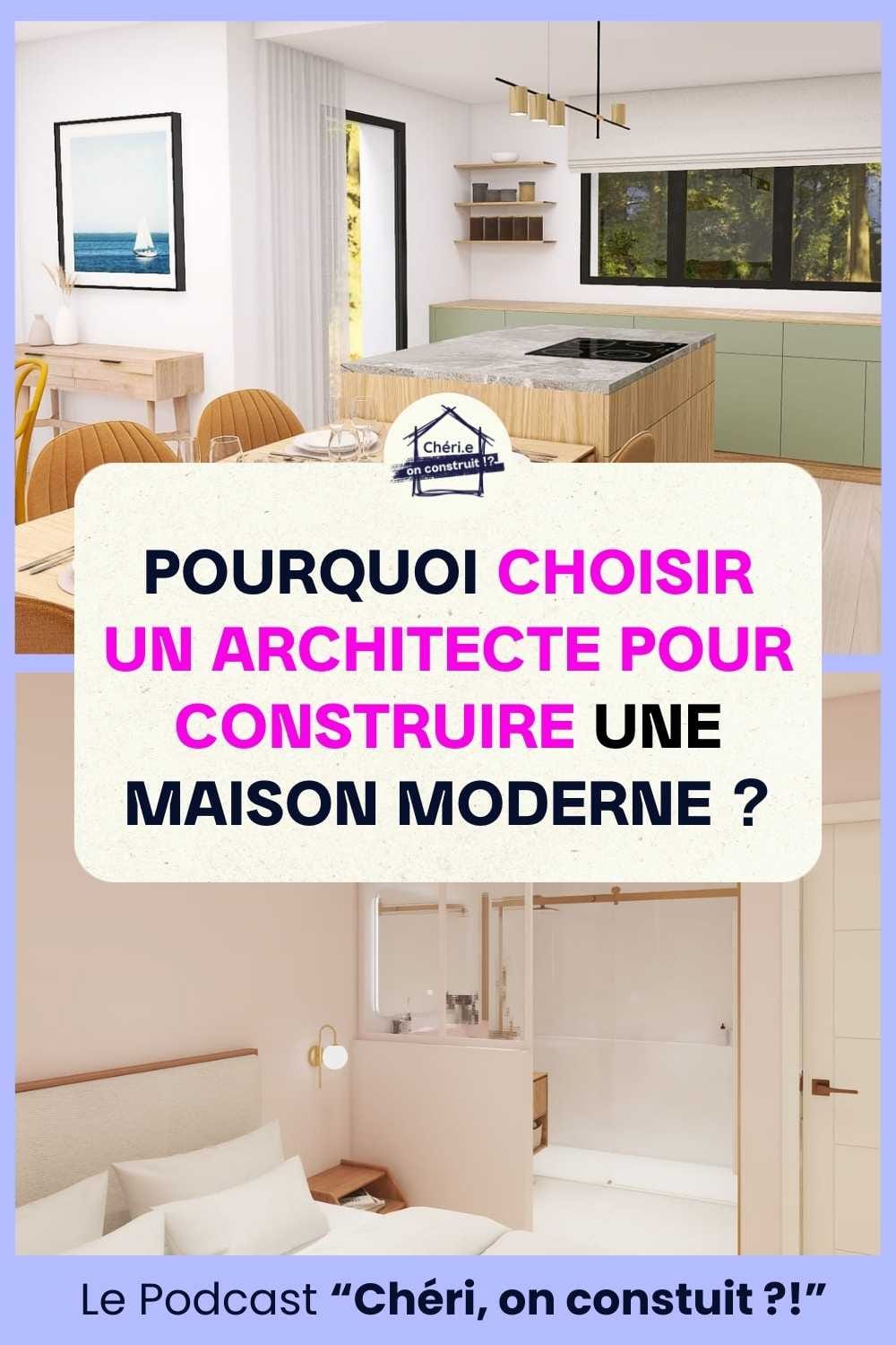 Architecte maison moderne