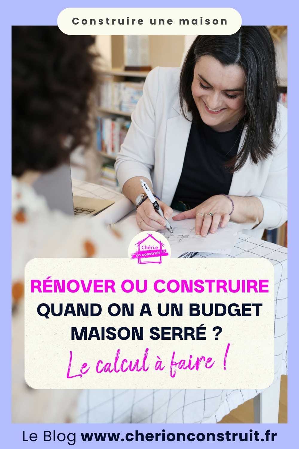 Rénover ou construire une maison avec un budget serré