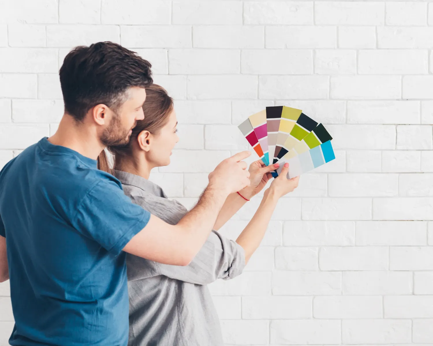 Chois des coloris mur de la maison