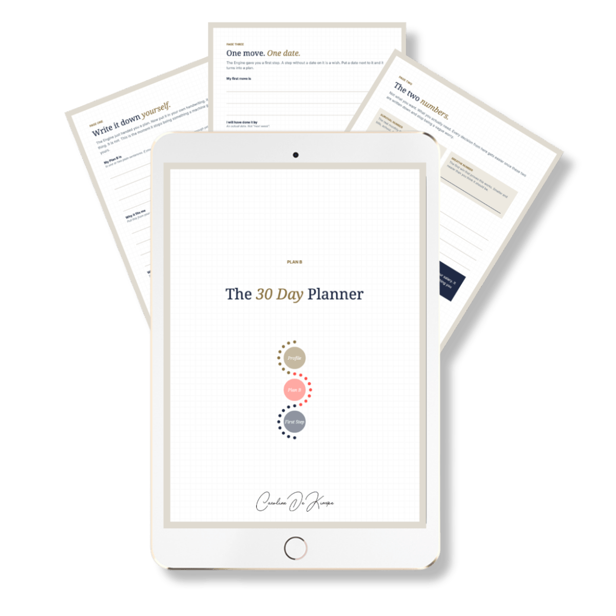 The 30-Day Plan B Planner