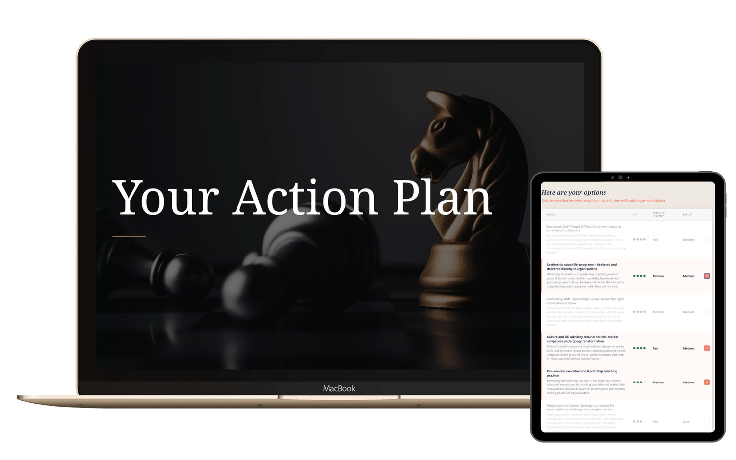Your Action Plan - your first move this week