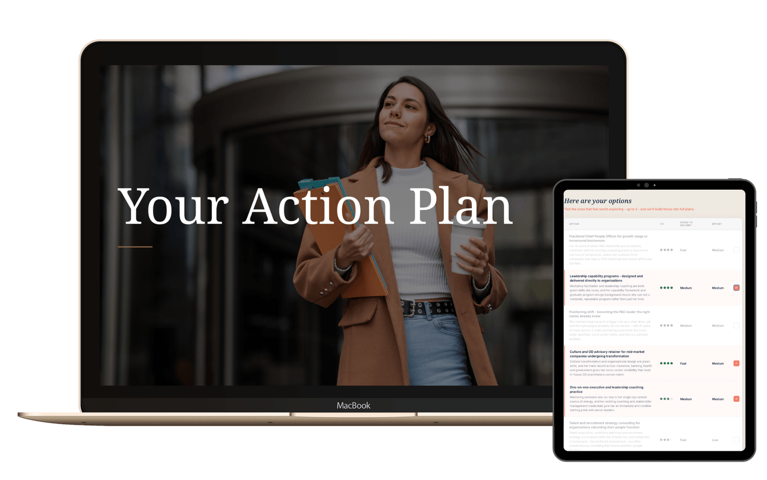 Your Action Plan - your first move this week