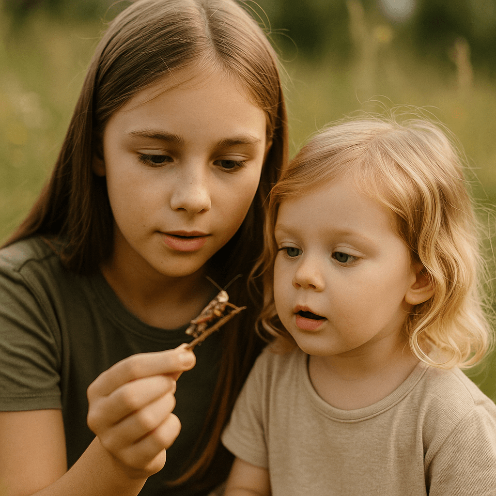 Enfants apprenant naturellement en instruction en famille