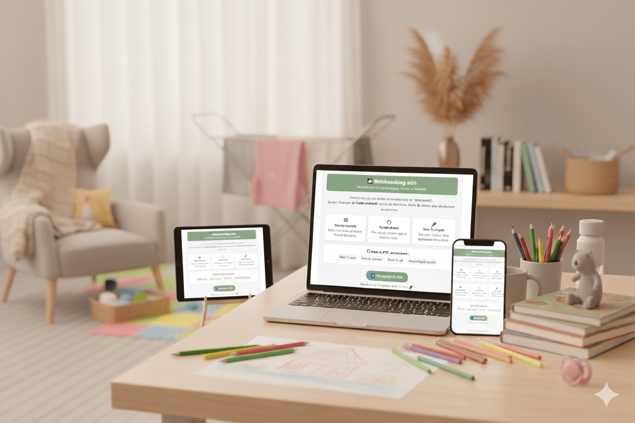 Aperçu de l'espace ressources de La Tribu des Mamans