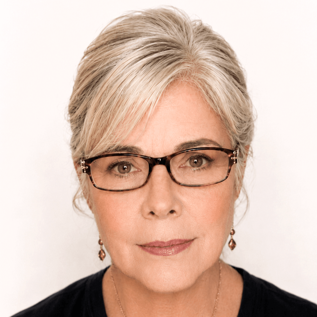 warm mature woman portrait