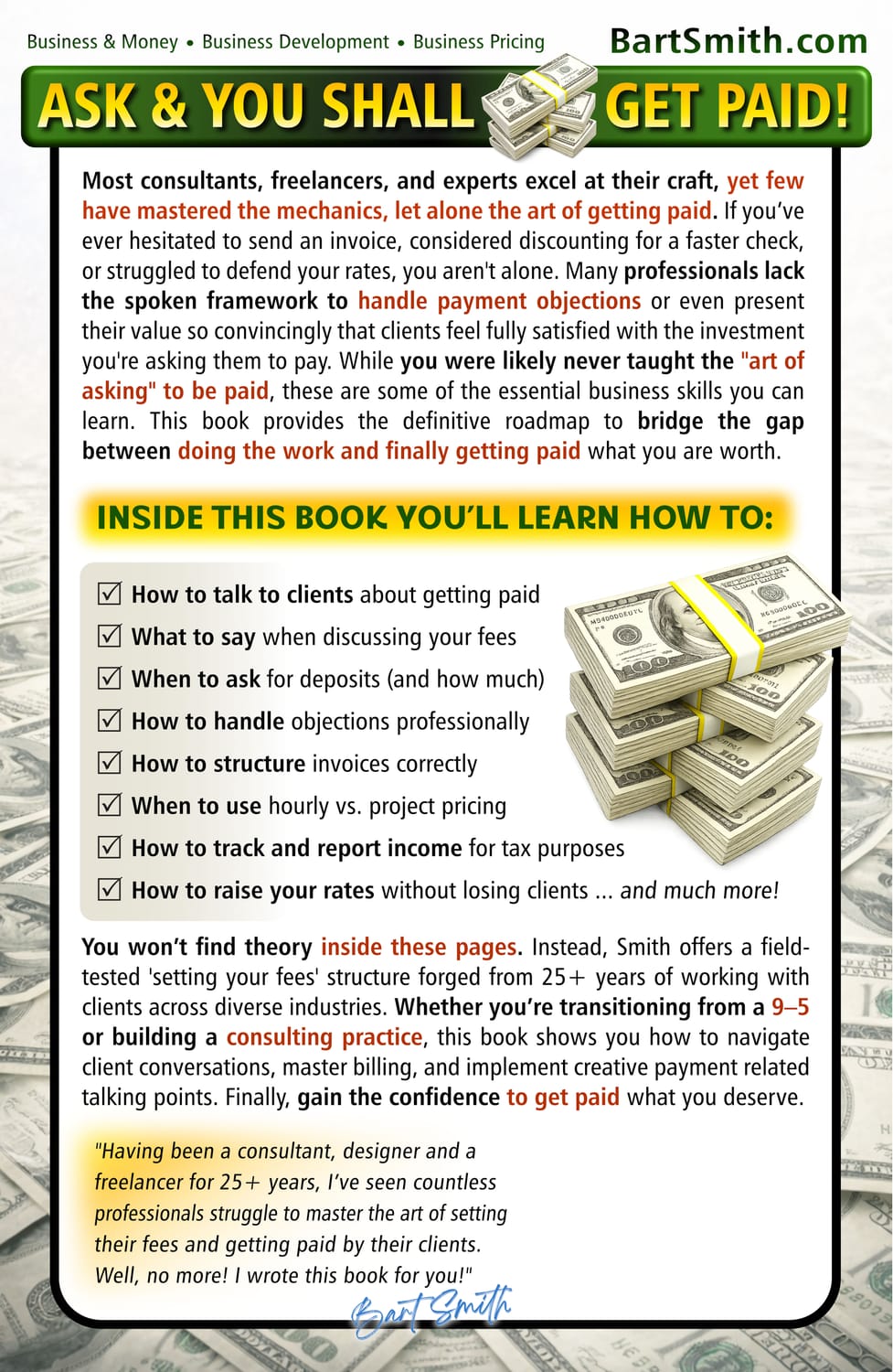 Get Paid By Clients by Bart Smith