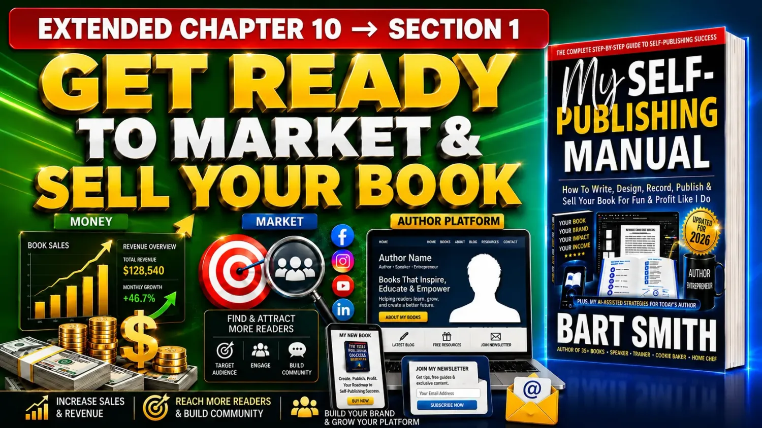 The Author’s Guide To Book Marketing & Making Money