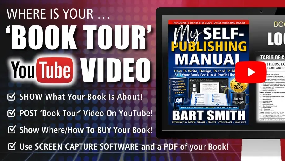 Where Is Your “Book Tour” YouTube Video?