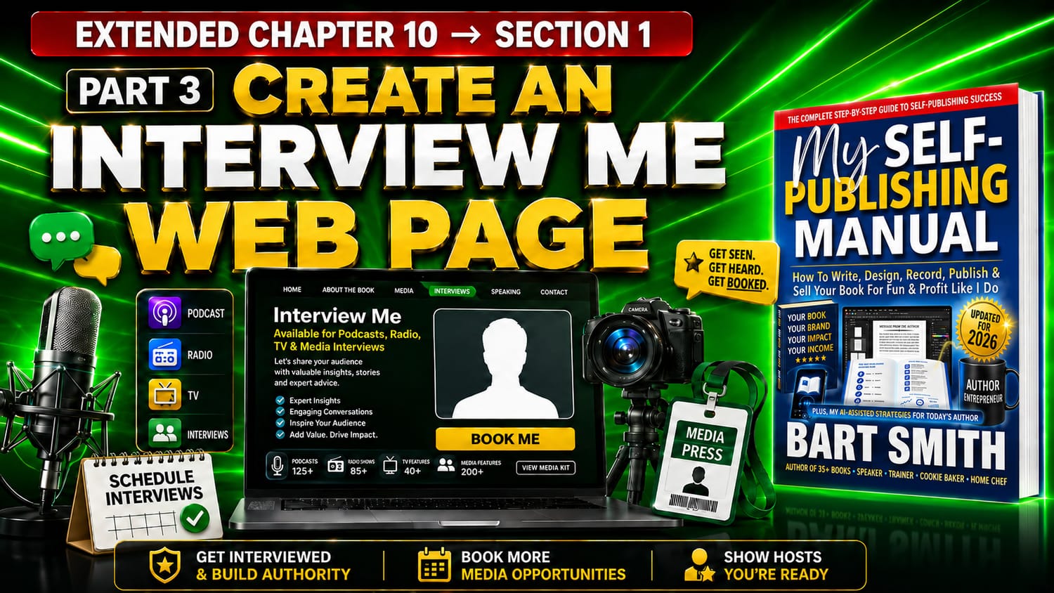 PART 3 - Create an “Interview Me” Web Page