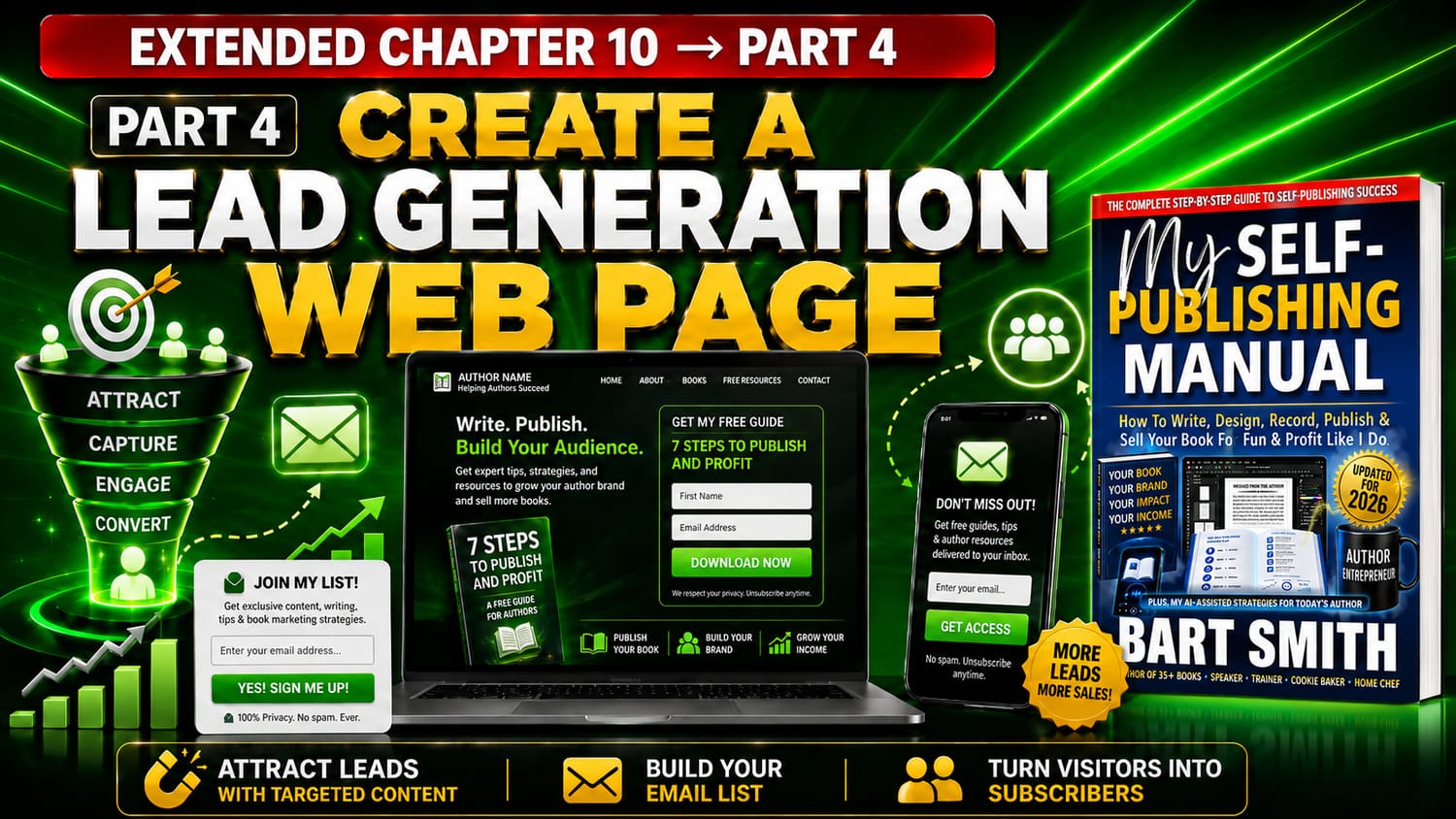 PART 4 - Create a “Lead Generation” Web Page