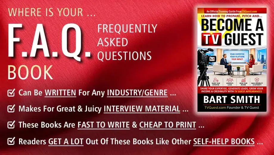Where Is Your FAQ Book? Frequently Asked Questions Book Ideas