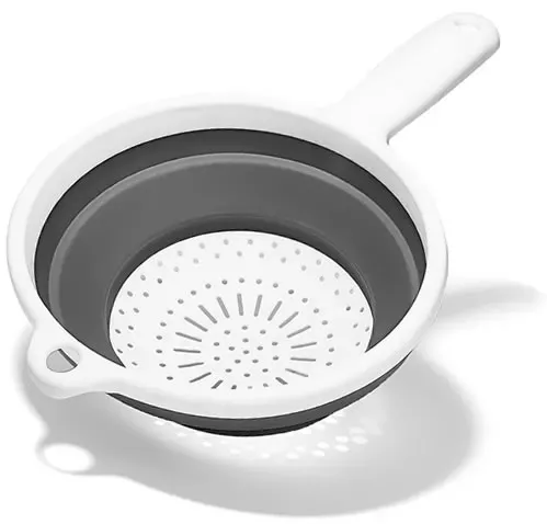HANDHELD SILICONE COLANDER