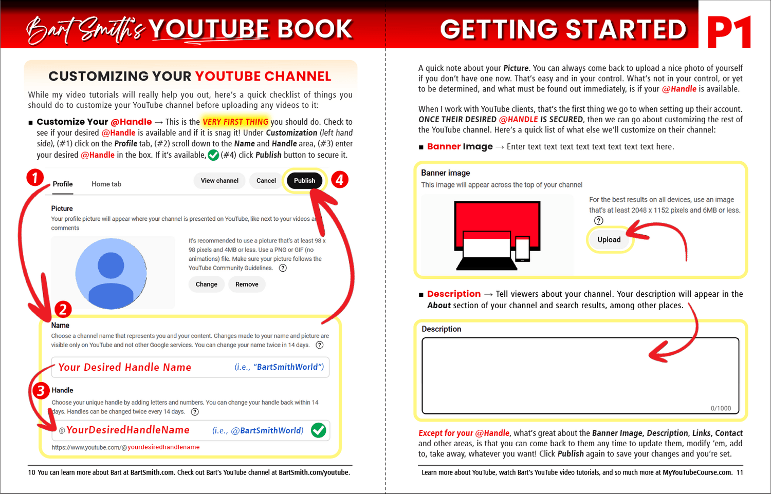 "How To" Create & Grow Your YouTube Channel by Bart Smith
