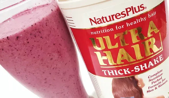 NaturesPlus® Ultra Hair Thick Shake (French Vanilla Flavor)