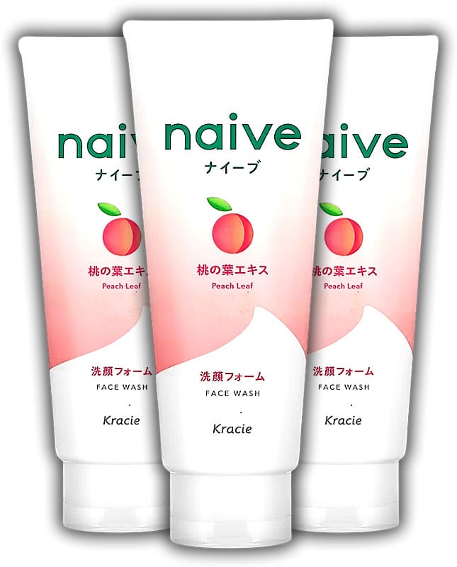 Kracie, Naive, Face Wash (Peach) (Amazon)
