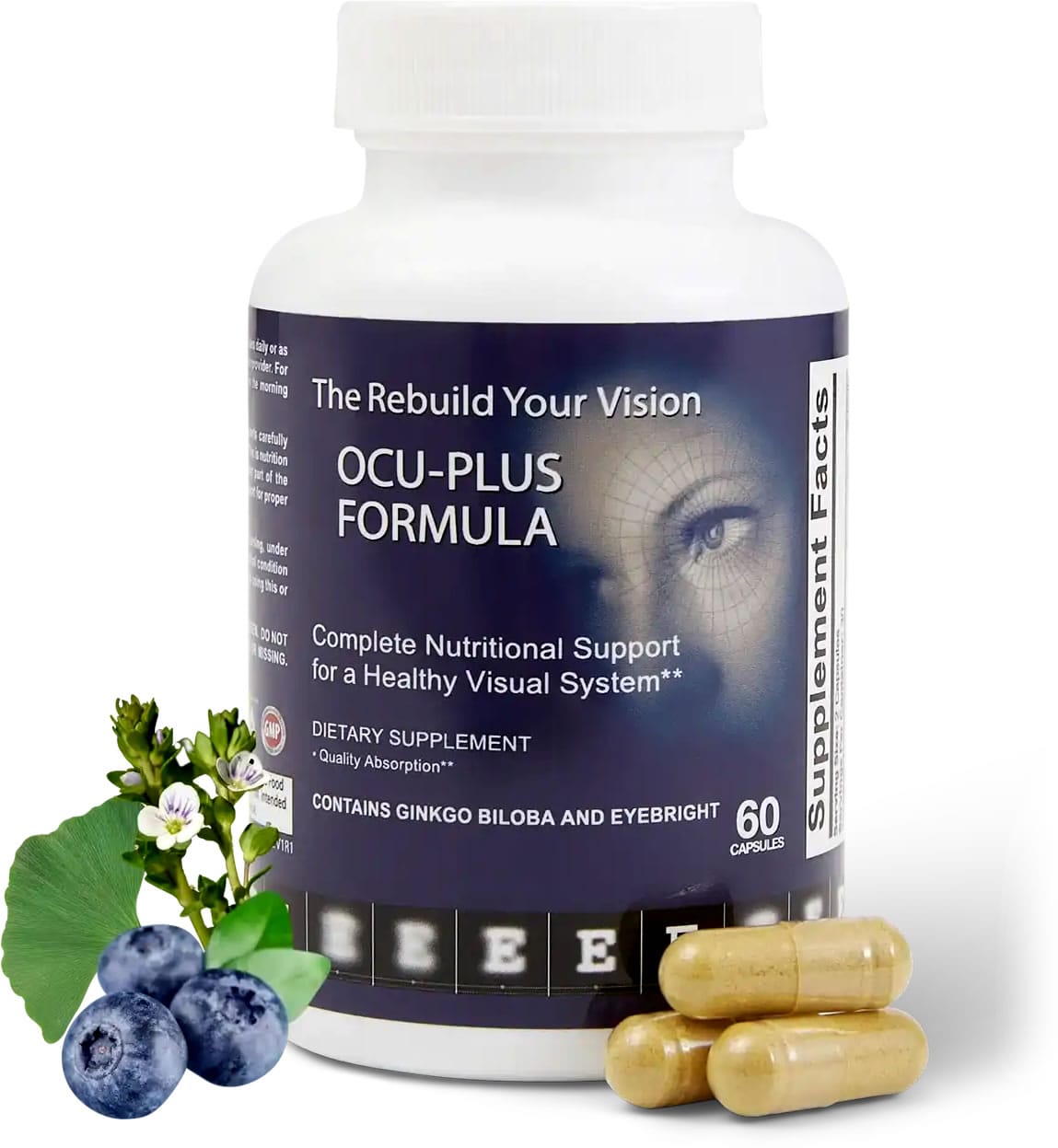Rebuild Your Vision Ocu-Plus Formula (60 Tablets)